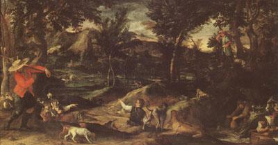 Annibale Carracci Hunting (mk05) China oil painting art